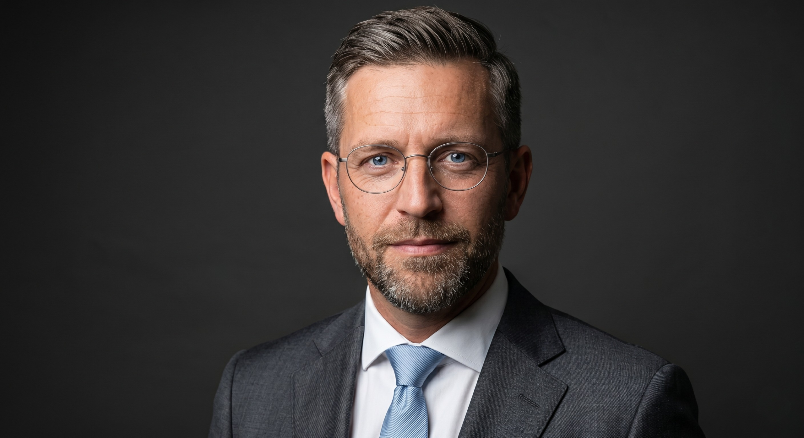 After — corporate headshot