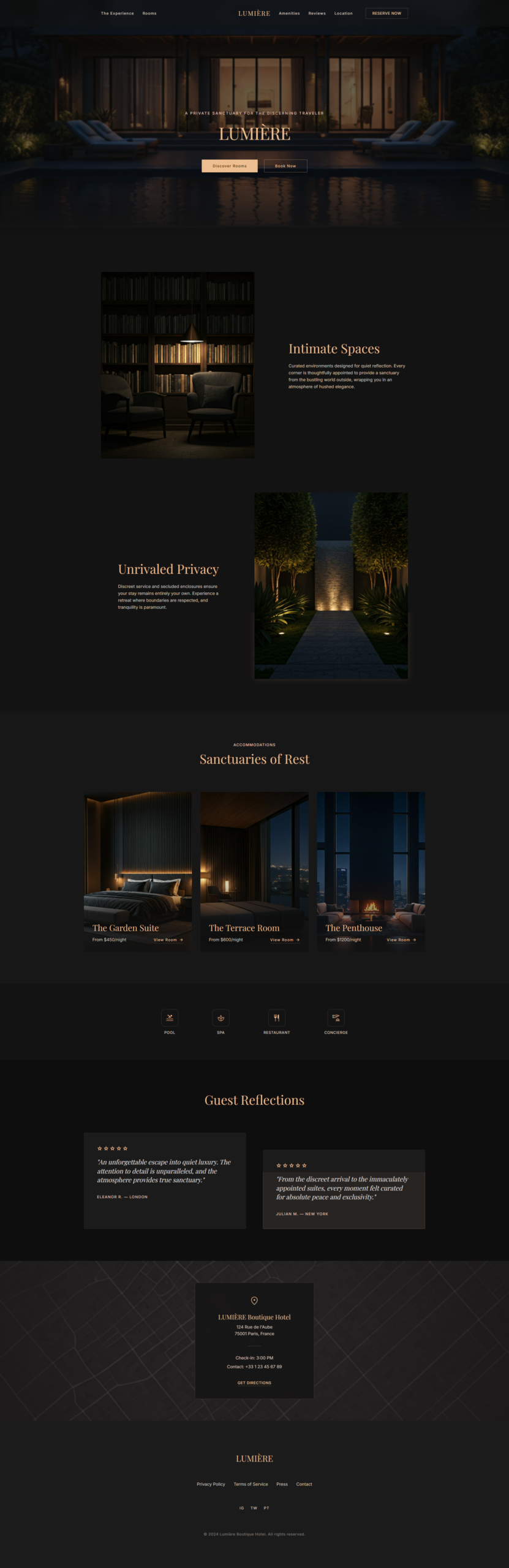 Restaurant Portfolio